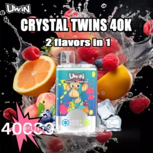 Uwin RandM Twins Crystal 40000 Puffs Double Flavor – Adult Guide [strict-source:71b2b9e895db18bb]