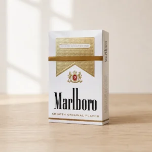 Marlboro Hard White US Edition packaging photographed for a Australia buying and pack guide page